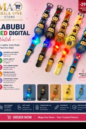Labubu LED Digital Kids Watch