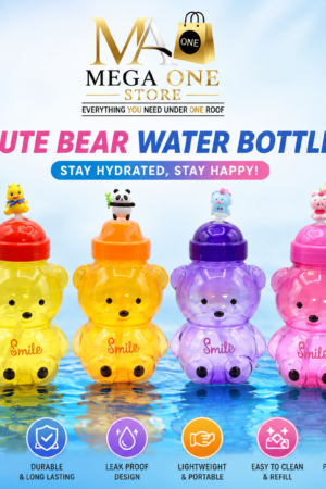Cute Bear Kids Water Bottle