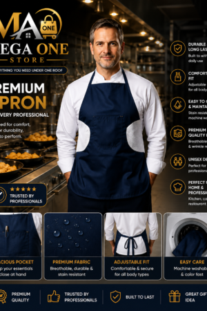 Premium Kitchen Apron – Comfort Meets Style!