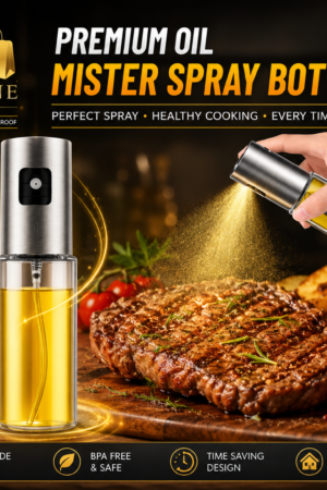 Premium Oil Mister Spray Bottle