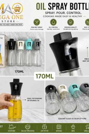 170ml Glass Oil Spray Bottle