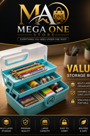 Multi-Layer Storage Box – Keep Everything Organized!