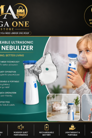 Rechargeable Mesh Nebulizer Health & Personal Care
